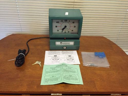 Acroprint 150NR4  Heavy-Duty Employee Automatic Time Clock Punch Recorder/Clock