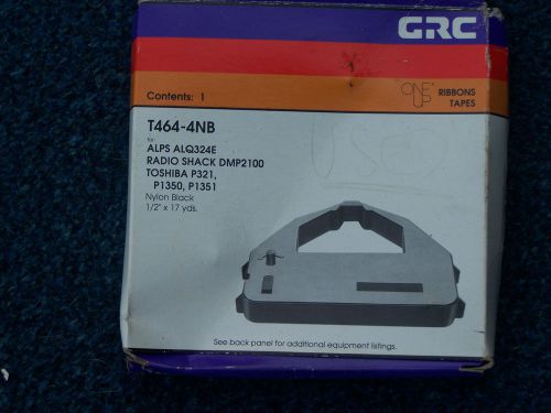 Vintage GRC T464-4NB Ribbon Tape for Alps, Radio Shack &amp; Toshiba