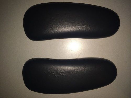 Herman Miller Aeron Black Leather Armpads Arm Rests