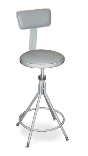 National public seating height adjustable swivel stool with backrest for sale