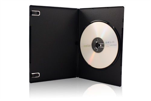20-pack brand new black single slim 7mm dvd cd media disc storage case holde box for sale