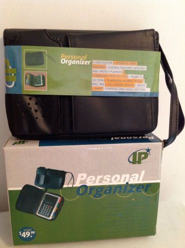 Ip personal organizer card cell calculator holder diary coin bill holder nib for sale