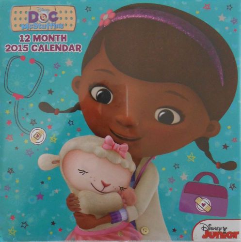 2015 Calendar Disney DOC MCSTUFFINS 12-Month 10x10&#034; SEALED