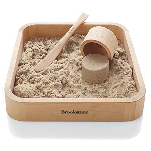 New brookstone sand box 9.5&#034; x 9.5 for sale