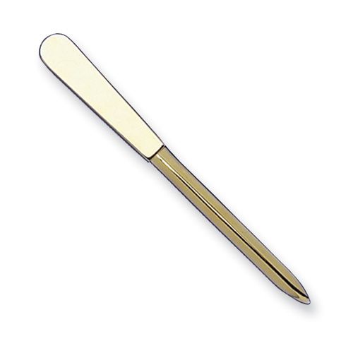 Nice New Brass-plated Letter Opener Office Accessory