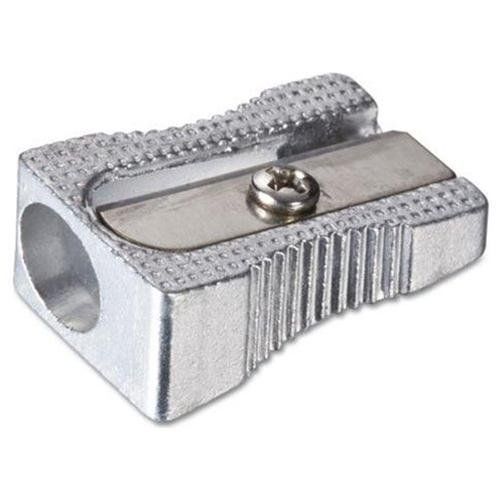 Oic aluminum sharpener - handheld - hole[s]0.6&#034; x 0.4&#034; x 1&#034; - aluminum - (30233) for sale