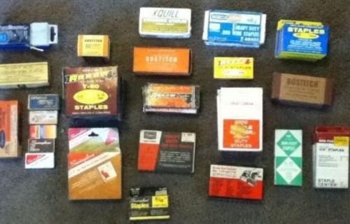 HUGE LOT of Vintage Staples Sears Bostitch Arrow Swingline