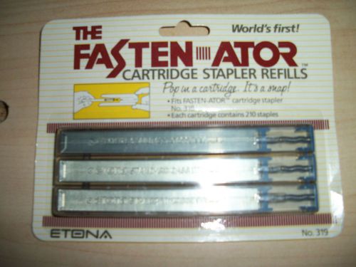 Etona Fasten-ator Cartridge Stapler Refill 319 Fits 318
