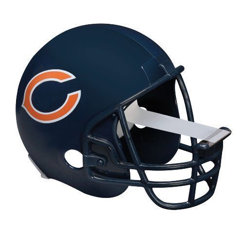 Scotch magic tape dispenser, chicago bears football helmet - (c32helmetchi) for sale