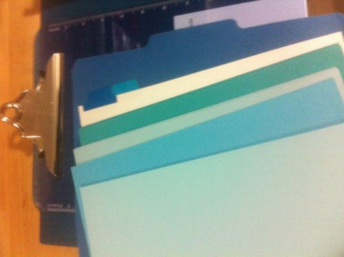 Back To School Supplies Binder Folder Dividers Labels Presentation Report Folio