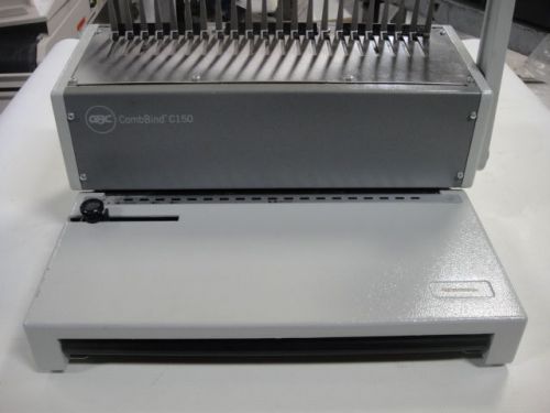 GBC Comb Bind C150 Manual Plastic Comb Binding Machine