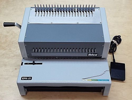 Electric binding machine ibico model: epk-21 for sale