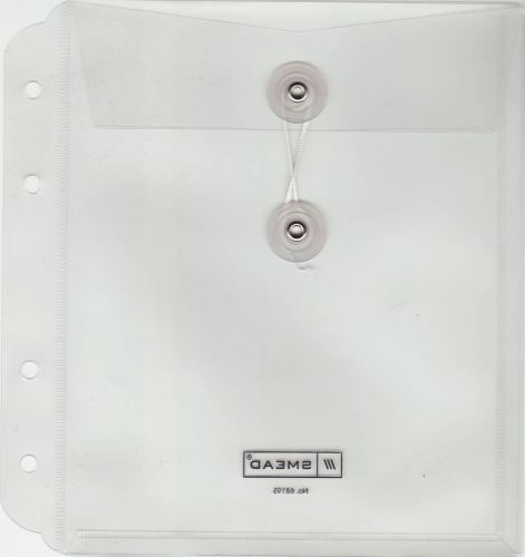 Poly security envelopes smead 68195 pictures receipts storage cd&#039;s string/button for sale