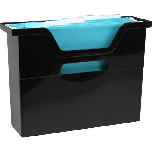 Open top hanging file storage box for desktop for sale