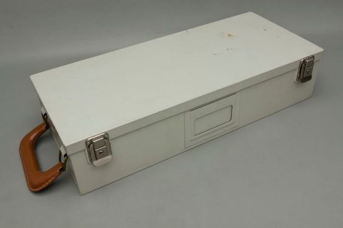 Vintage Wright Line Card File Storage Box Used