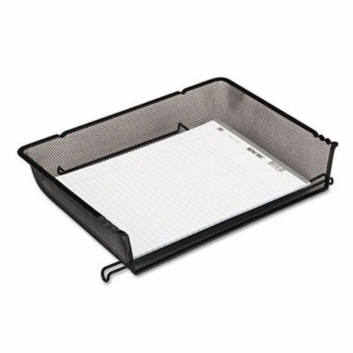 Rolodex Nestable Mesh Stacking Side Load Letter Tray, Wire, Black (ROL62555)