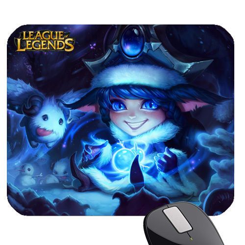 Winter Wonder Lulu League of Legends Mousepad Mouse Mats jq61