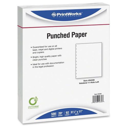 Printworks copy &amp; multipurpose paper - for laser, inkjet print - (prb04330) for sale