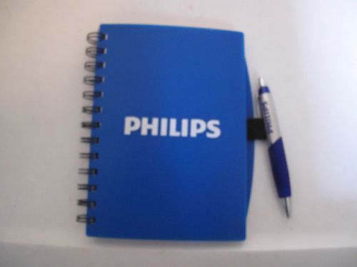 Philips Blue Note Pad &amp; Pen