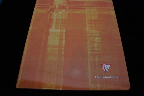 Clairefontaine Staplebound Notebook  8&#034; X 11&#034; Lined Orange