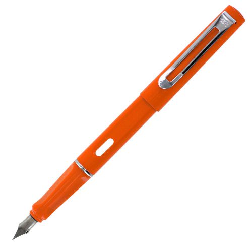 JinHao 599A Plastic Fountain Pen, Medium Nib - Orange