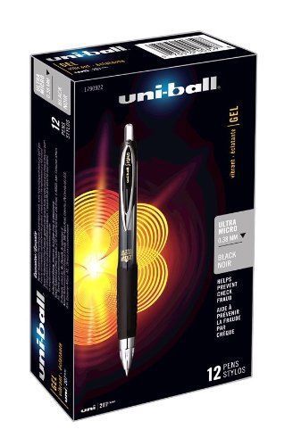 Uni-ball signo 207 gel pen - ultra micro pen point type - 0.4 mm pen (1790922) for sale