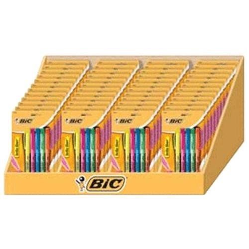 Bic Corporation Blp54 Bic Briteliner Highlighter Set - Chisel Pen Point Style -