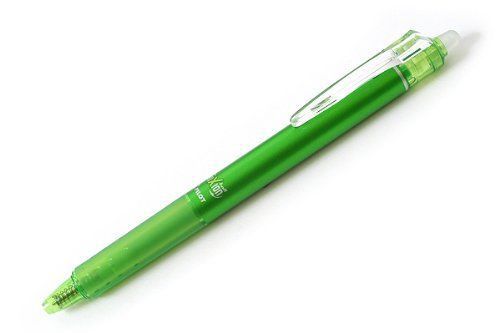 Pilot FriXion Ball Knock Retractable Gel Ink Pen 0.5 mm Light Green LFBK-23EF-LG