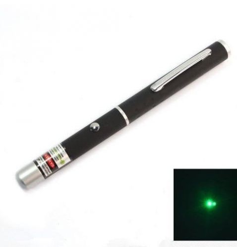 Newest 532nm Green Laser Pointer Pen Bright 5mw Powerful Light Beam Office MCUS