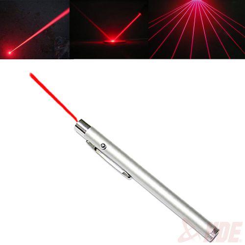 New Ultra Powerful 5mw 650nm Red Beam Light Laser Pointer Pen Lazer Presentation