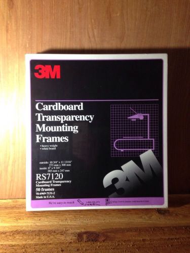 3M Cardboard Transparency Mounting Frames RS7120 RS 7120 Fast Shipping