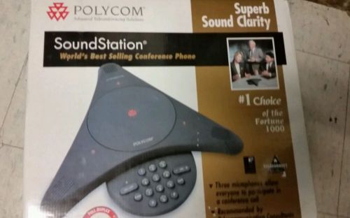 Polycom Soundstation EX  Phone with 2 Mics &amp; Power Supply