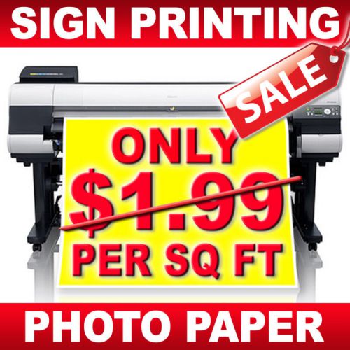 Photo paper banner poster printing custom retail poster banner (matte or glossy) for sale