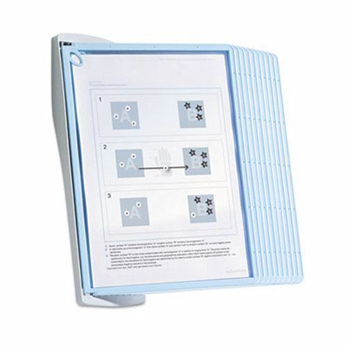 Durable sherpa style desk reference system, 20 sheet capacity, blue (dbl594306) for sale