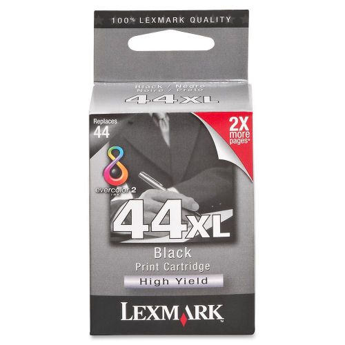 Lexmark No. 44 Return Program Black Ink Cartridge Black Inkjet 500 Page 1 Each