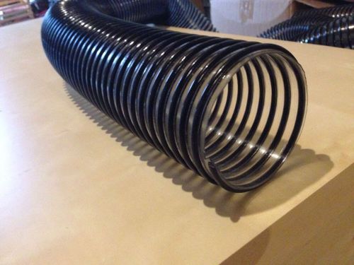 3axj1 cvd-ap industrial ducting hose pvc flexible duct 4&#034; id 25&#039; long for sale