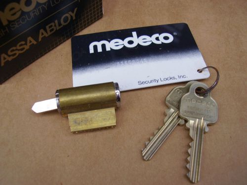 Medeco knob lock 6-pin cylinder &amp; keys for sargent 10, levers 7l &amp; 8l, 20-20349 for sale