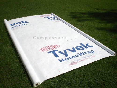 Dupont tyvek homewrap~sold by the foot~9 ft. wide for sale