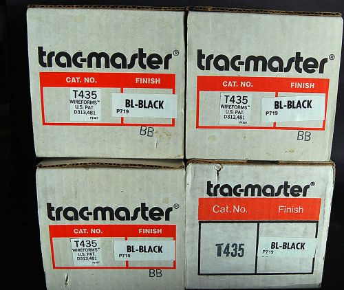 Lot of 4 Juno Trac-Master T435 black Lighting New in Boxes