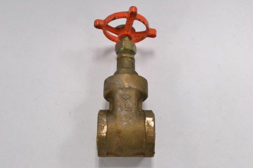 Stockham b-103 125swp 200cwp bronze threaded 1-1/2 in npt gate valve b323485 for sale