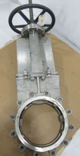 New fnw 65bm 12in 150 stainless flanged knife gate valve d385002 for sale