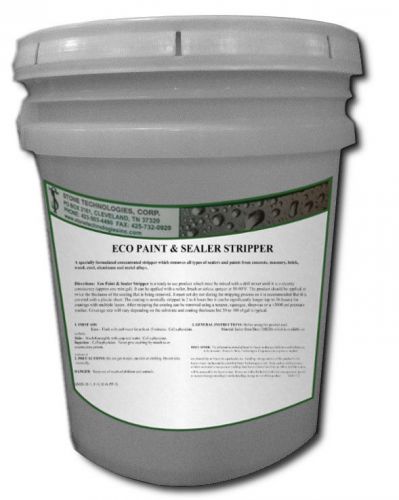 5 gallons of eco paint &amp; sealer stripper. environmentally friendly. for sale