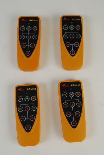 Lot of 4 PLS RC505G Remote Control for HVR-505G HVR-505 RC505