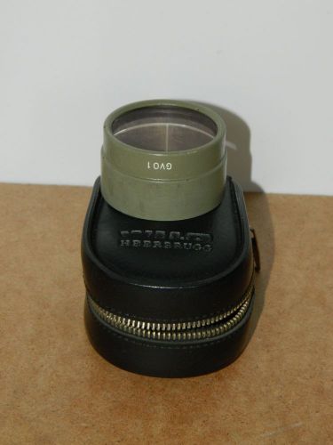 WILD HEERBRUGG GVO1 AUXILIARY LENS FOR THEODOLITE T2 SURVEYING