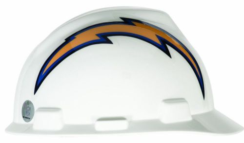Msa 818408 officially licensed san diego chargers nfl v-gard hard hat for sale