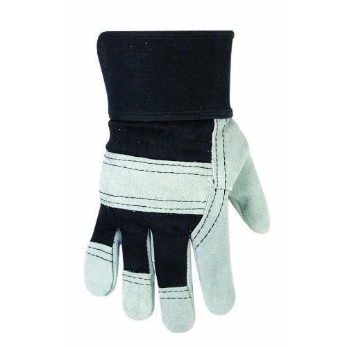 Custom Leathercraft 2090 Work Gloves with Safety Cuff, Kids New