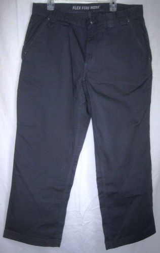 Duluth trading co. men&#039;s flex fire hose carpenter pants w32 x l30 steel blue for sale