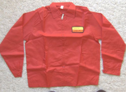 Vintage 70&#039;s UNUSED Red New Holland Jacket in factory wrap - Neat Gift!