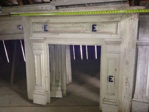 Vintage fireplace mantle - 1800&#039;s      #e - reduced! for sale
