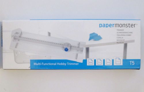 Papermonster 12.5&#034; Multi-Functional Paper Trimmer T5 Straight- Wave- Perforate